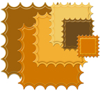 Nestabilities Small Inverted Scalloped Squares