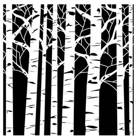 Crafters Workshop - Aspen Trees Designed by Victoria Case