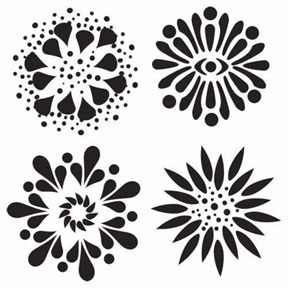 Crafters Workshop - 4 Flowers
