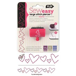 Sew Easy Accessory Attachment Tool - Hearts