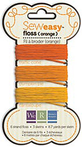 Sew Easy Floss - Orange Floss