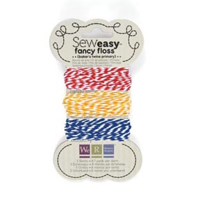 Sew Easy Floss  - Bakers Twine - Primary