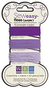 Sew Easy Floss - Purple Floss