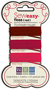 Sew Easy Floss - Red