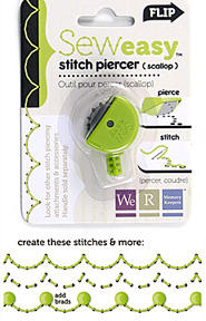 Sew Easy Accessory Attachment Tool - Scallop Stitch