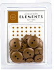 American Crafts Elements Buttons - solid copper