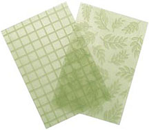 Studio By Sculpey Texture Makers - Ferns and Squares