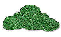 Sparkly Fluff Appletini green