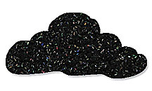 Sparkly Fluff Black