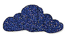 Sparkly Fluff Blue Berry