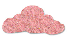 Sparkly Fluff Cotton Candy Pink