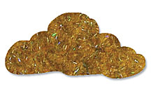 Sparkly Fluff gold