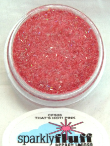 Sparkly Fluff - That's Hot Pink
