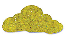 Sparkly Fluff Yellow
