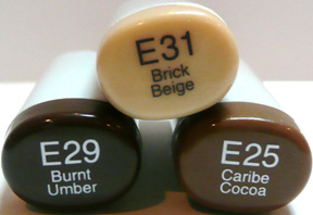 SJD Copic Bundle Series - Bruenette 1