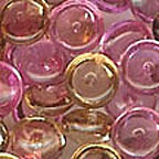 New 4 mm Mini Dew Drops Pink Coral Mix - D165