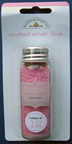 Doodlebug Flock Crushed Velvet 5.5 gm Cupcake