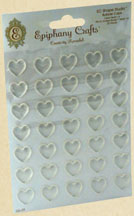 Epiphany Crafts - Shape Studio Accessories Bubble Caps HEART 14