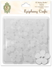 Epiphany Crafts - Button Studio Accessories Buttons Flower 20