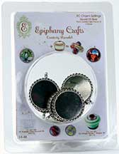 Epiphany Crafts - Metal Charm Round 25 (use with bubble cap round 25)