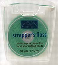 Karen Foster Scrappers Floss green