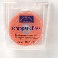Karen Foster Scrappers Floss Orange