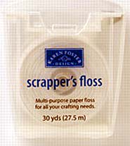 Karen Foster Scrappers Floss White