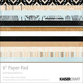 Kaisercraft Le Chateau 6 x 6 paper