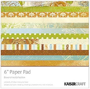 Kaisercraft Devonshire 6 x 6 paper