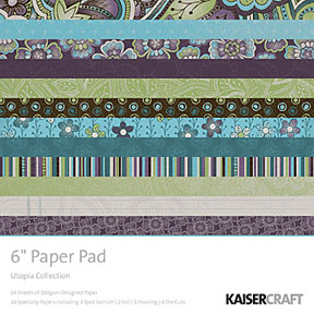 Kaisercraft Utopia 6 x 6 paper