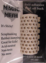 Magic Mesh Self-adhesive Dottie Ann Weave - glitter