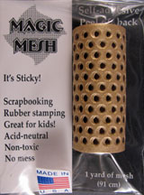 Magic Mesh Self-adhesive Dottie Ann Weave - gold