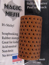 Magic Mesh Self-adhesive Dottie Ann Weave - Nutmeg