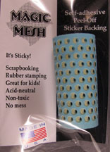 Magic Mesh Self-adhesive Dottie Ann Weave - Robins Egg Blue