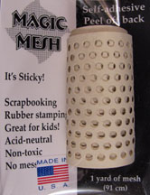 Magic Mesh Self-adhesive Dottie Ann Weave - Vintage White