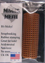 Magic Mesh Self-adhesive Fine Weave - Brown