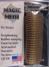 Magic Mesh Self-adhesive Fine Weave - gold