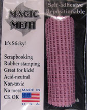 Magic Mesh Self-adhesive Fine Weave - Rose