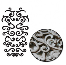 Maya Road Mini Chipboard Set - Scrolls