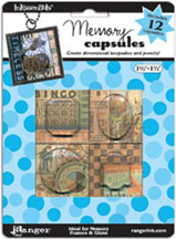 Memory Capsules 12/Pkg 1.5" x 1.5"