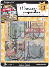 Memory Capsules 12/Pkg 2" x 2"