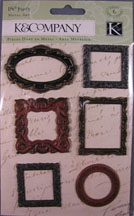 K&Company - 6 Assorted Metal Frames