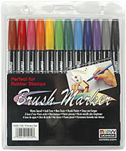 Uchida Brush Marker Set - Primary