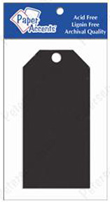AD Paper Craft Tags  - black