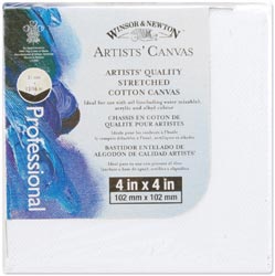 Artists' Quality Stretched Canvas - 4" x 4"