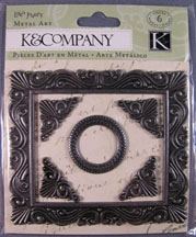 K&Company - Metal Frame with corners and center piece