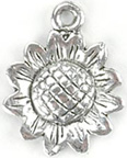 Blue Moon Charms - 12 pc Sunflowers