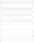 Doodlebug Boutique Trims - White