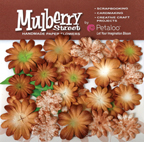 Petaloo - Mulberry Street Daisies Small tyedye Mocha