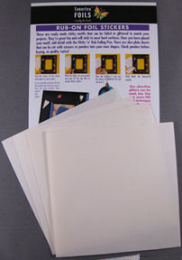 Tonertex - Double Sided BLANK - Rub On Stickers
